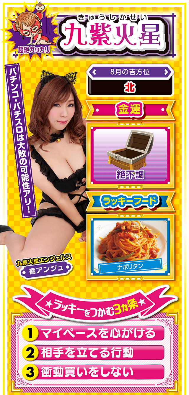 九紫火星占い結果