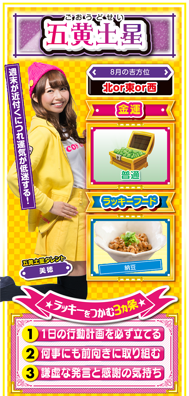 五黄土星占い結果