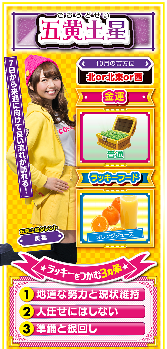 五黄土星占い結果