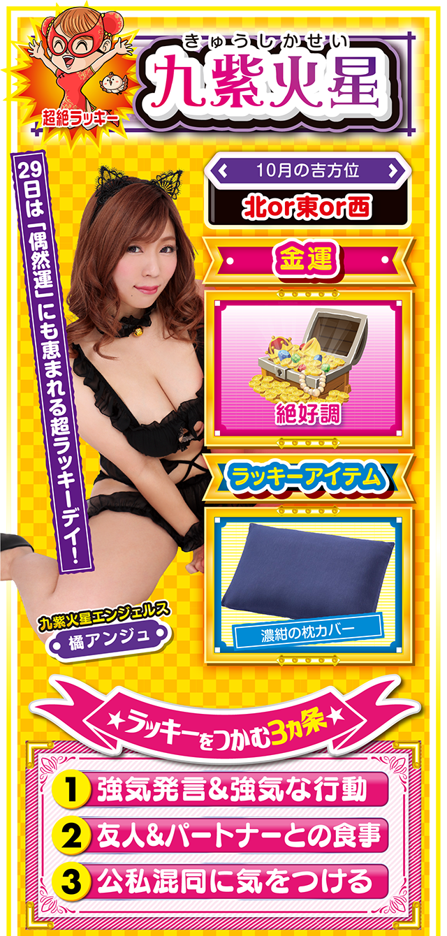 九紫火星占い結果