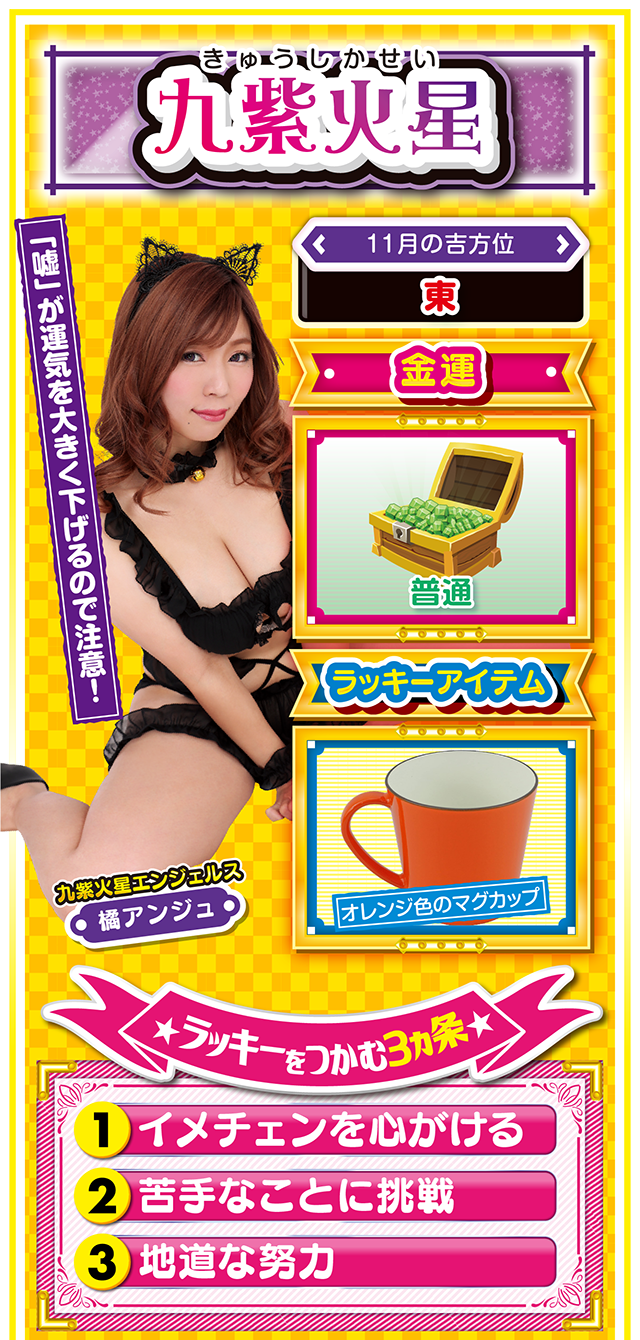 九紫火星占い結果