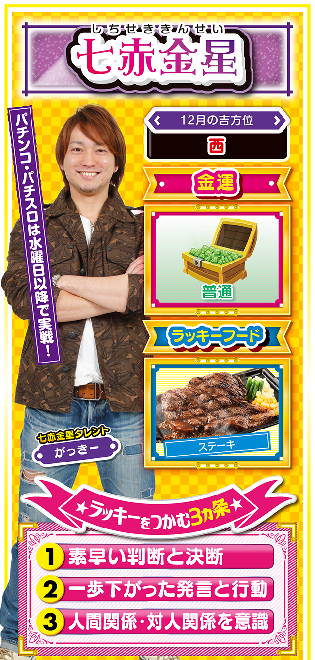 七赤金星占い結果