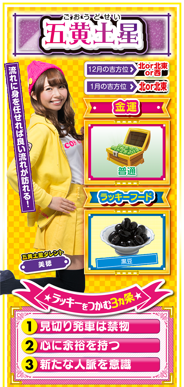 五黄土星占い結果