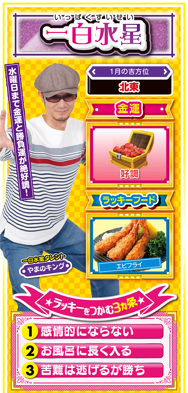 一白水星占い結果