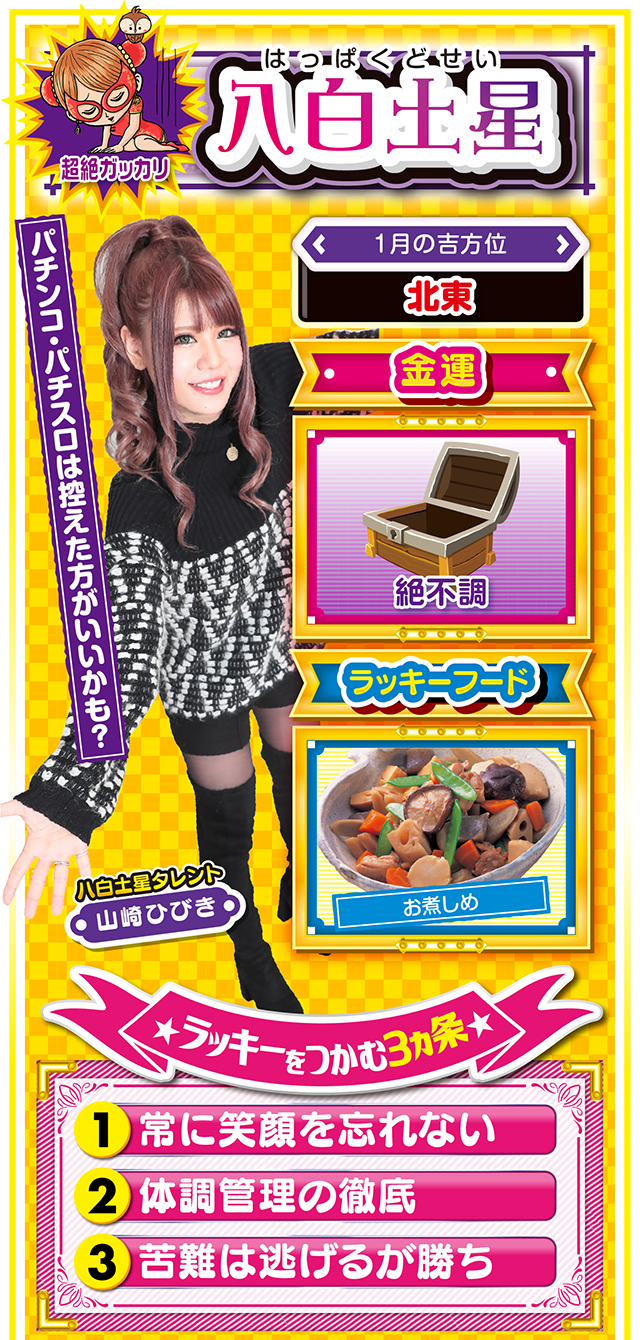 八白土星占い結果