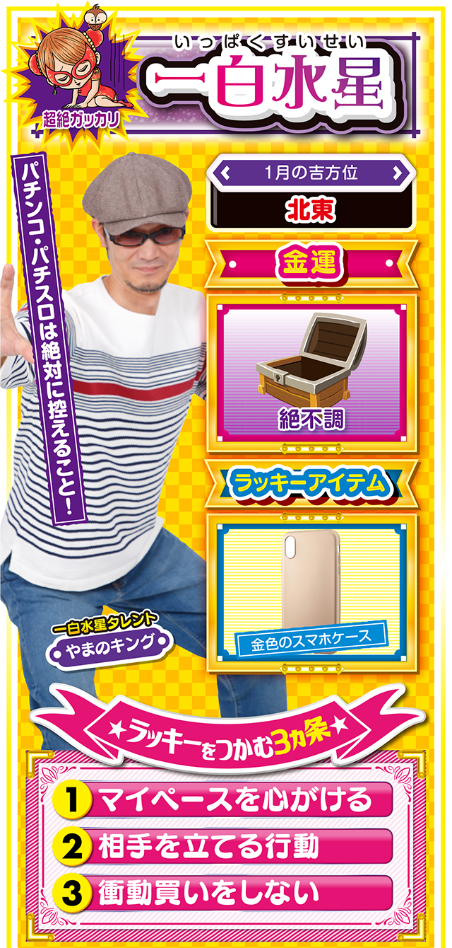 一白水星占い結果