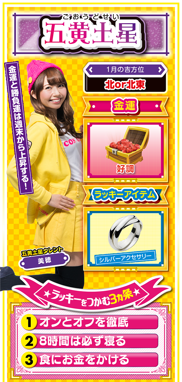 五黄土星占い結果