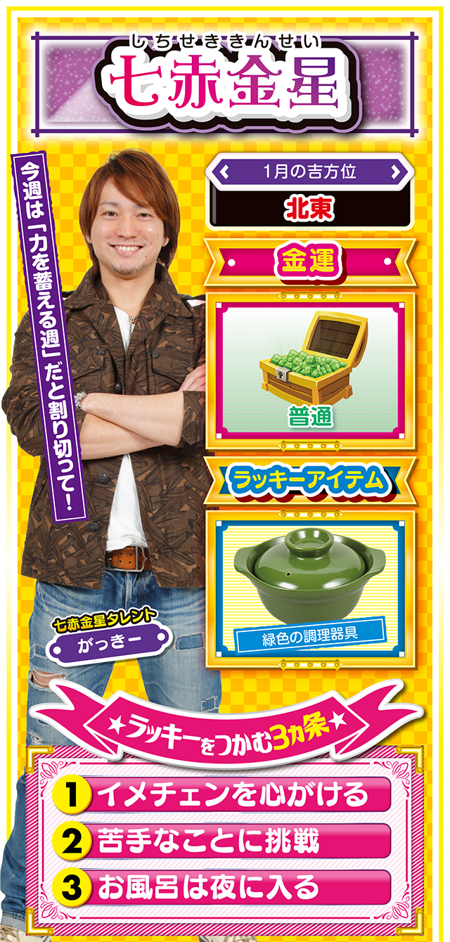 七赤金星占い結果