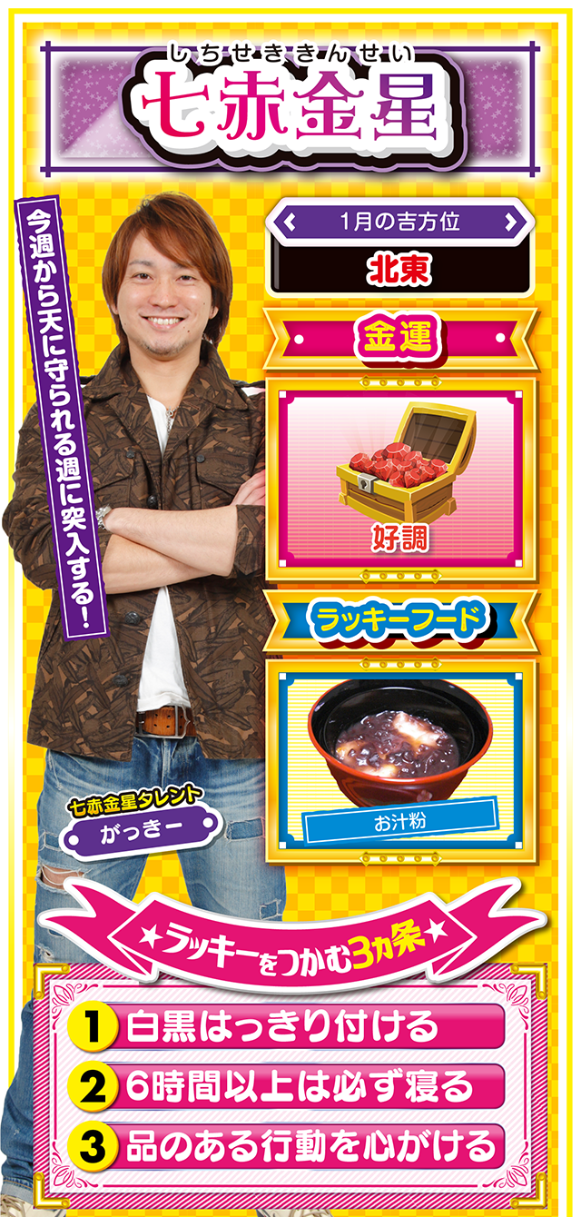 七赤金星占い結果