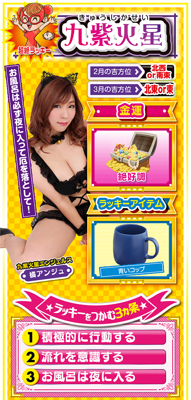 九紫火星占い結果