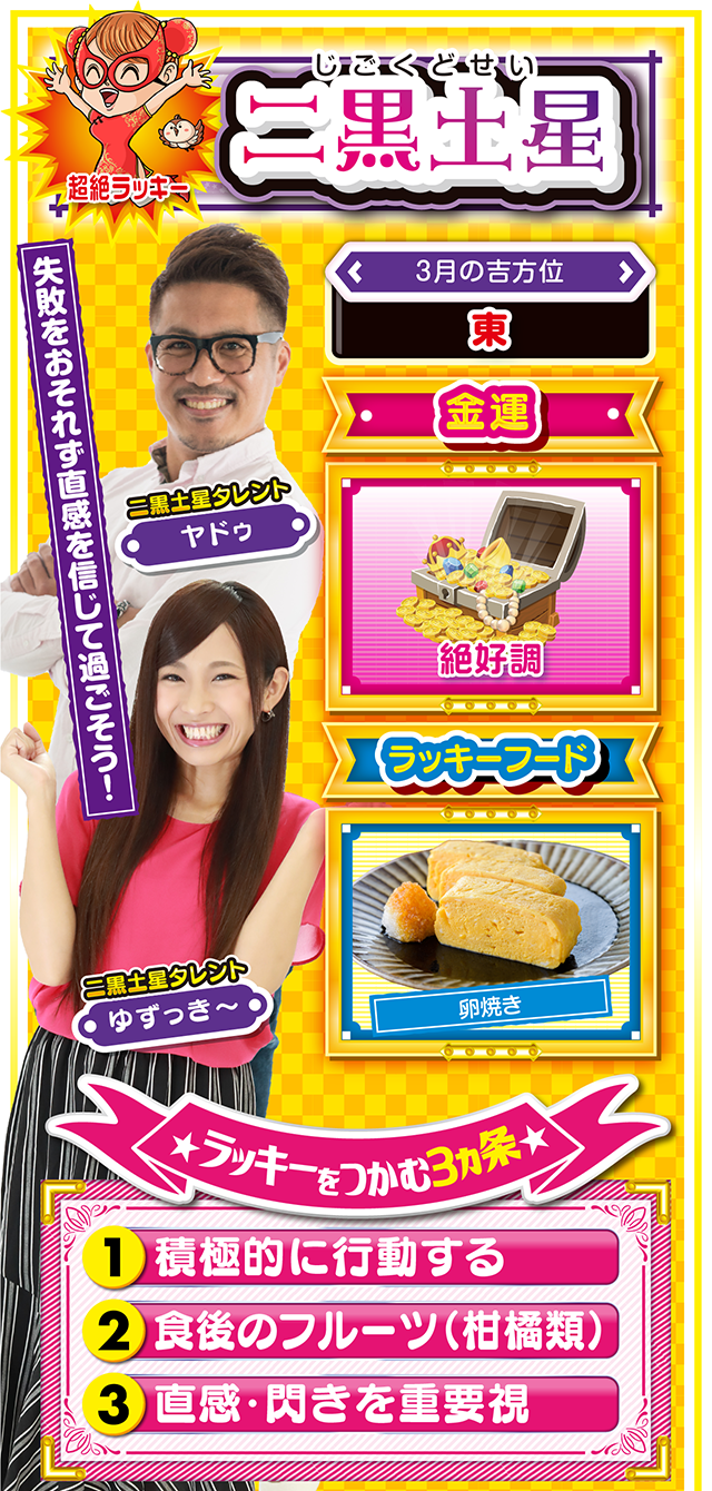 二黒土星占い結果