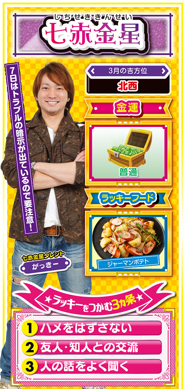 七赤金星占い結果