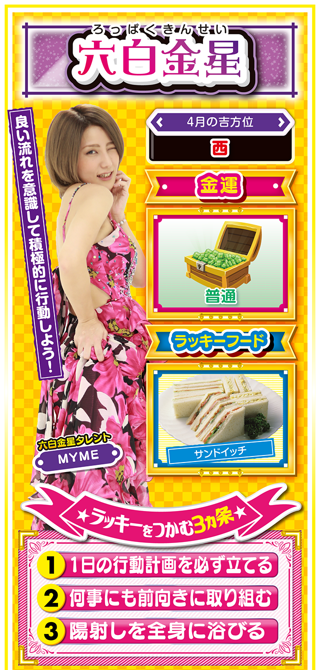 六白金星占い結果