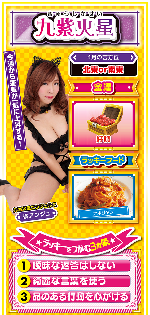 九紫火星占い結果