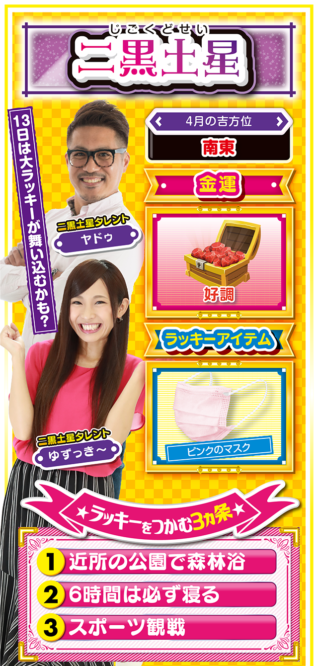 二黒土星占い結果