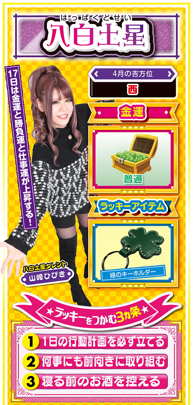 八白土星占い結果