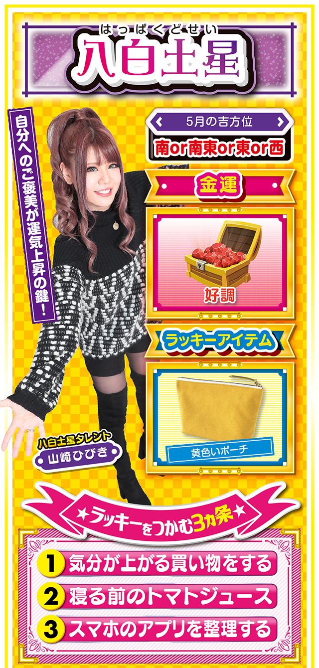 八白土星占い結果