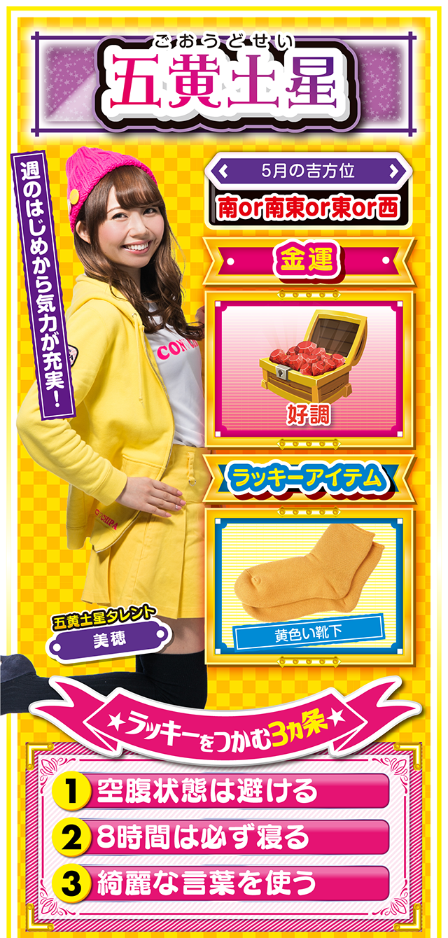 五黄土星占い結果