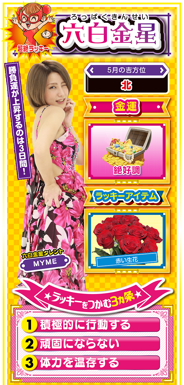 六白金星占い結果