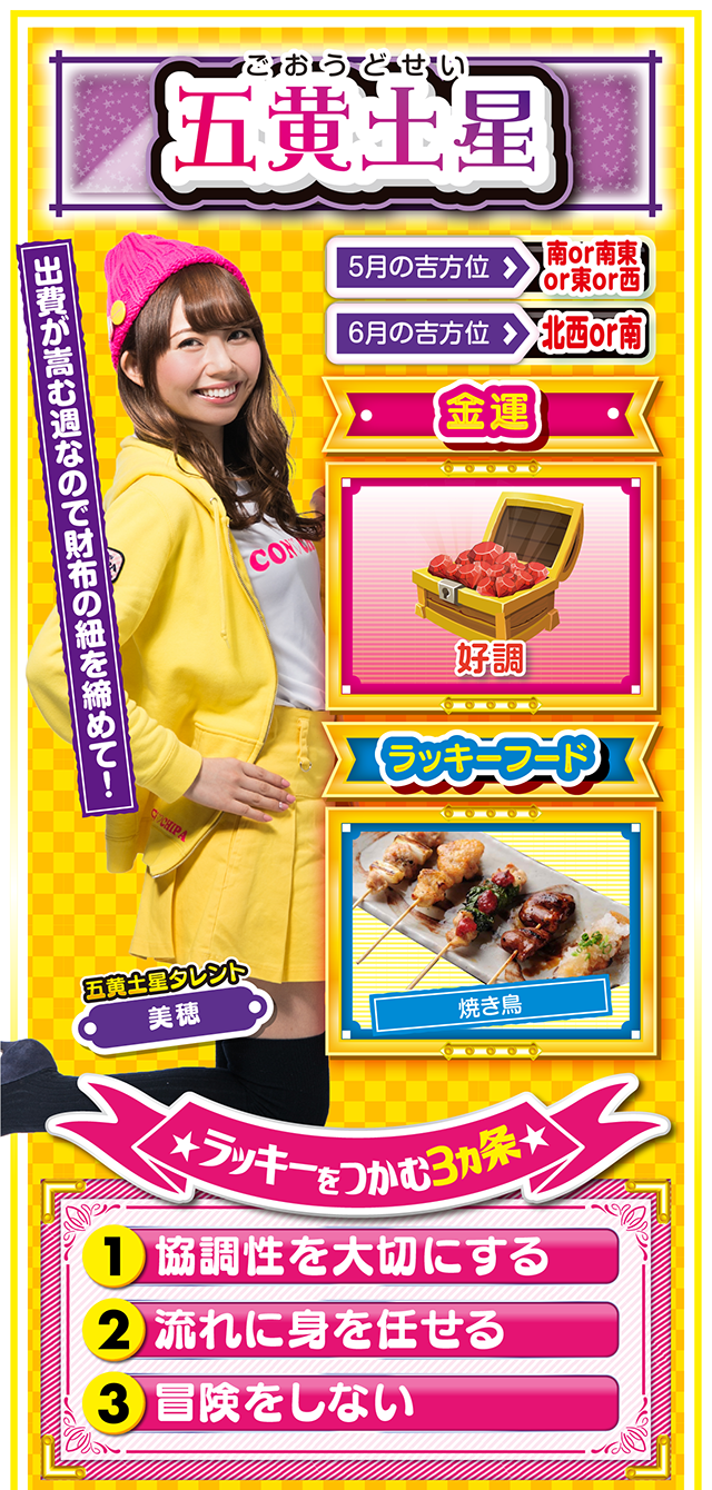 五黄土星占い結果