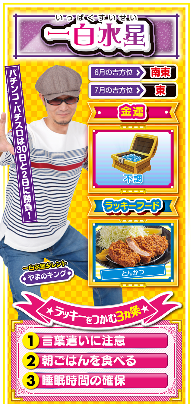 一白水星占い結果