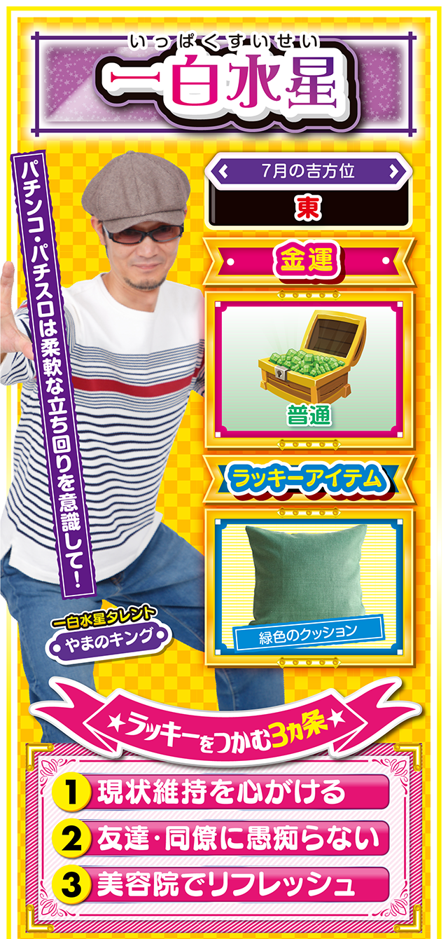 一白水星占い結果