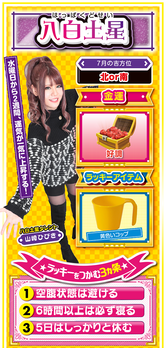 八白土星占い結果