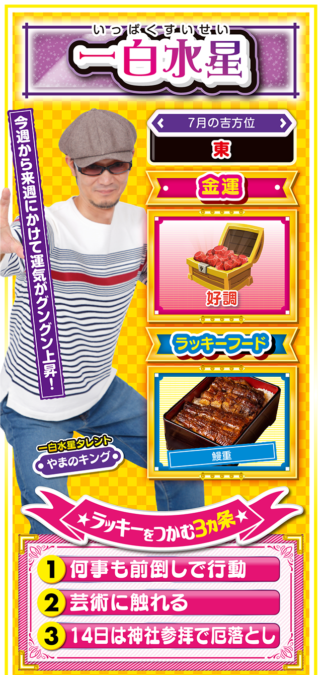 一白水星占い結果