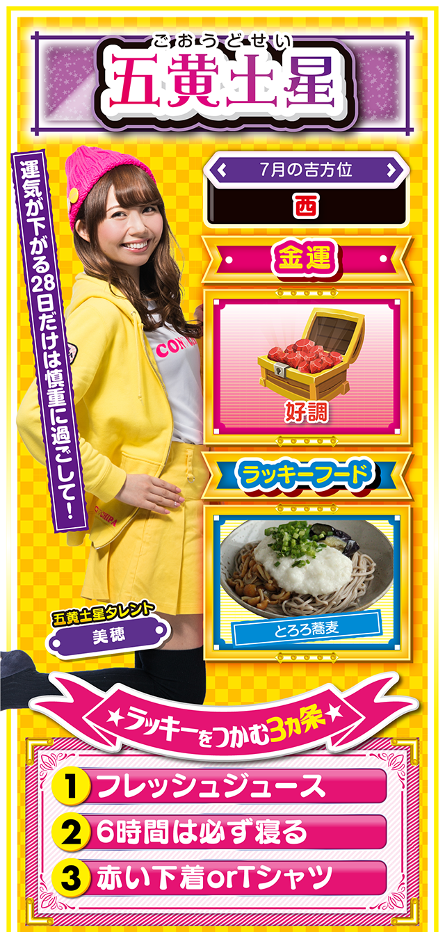 五黄土星占い結果