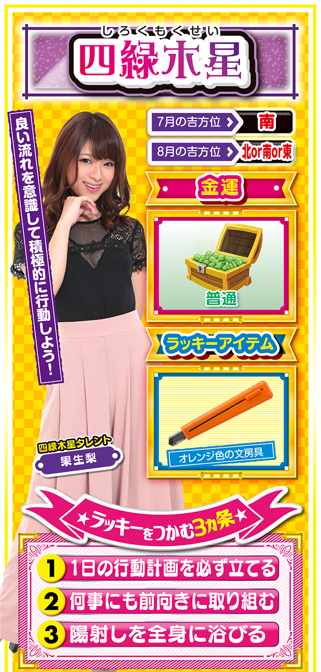 四緑木星占い結果