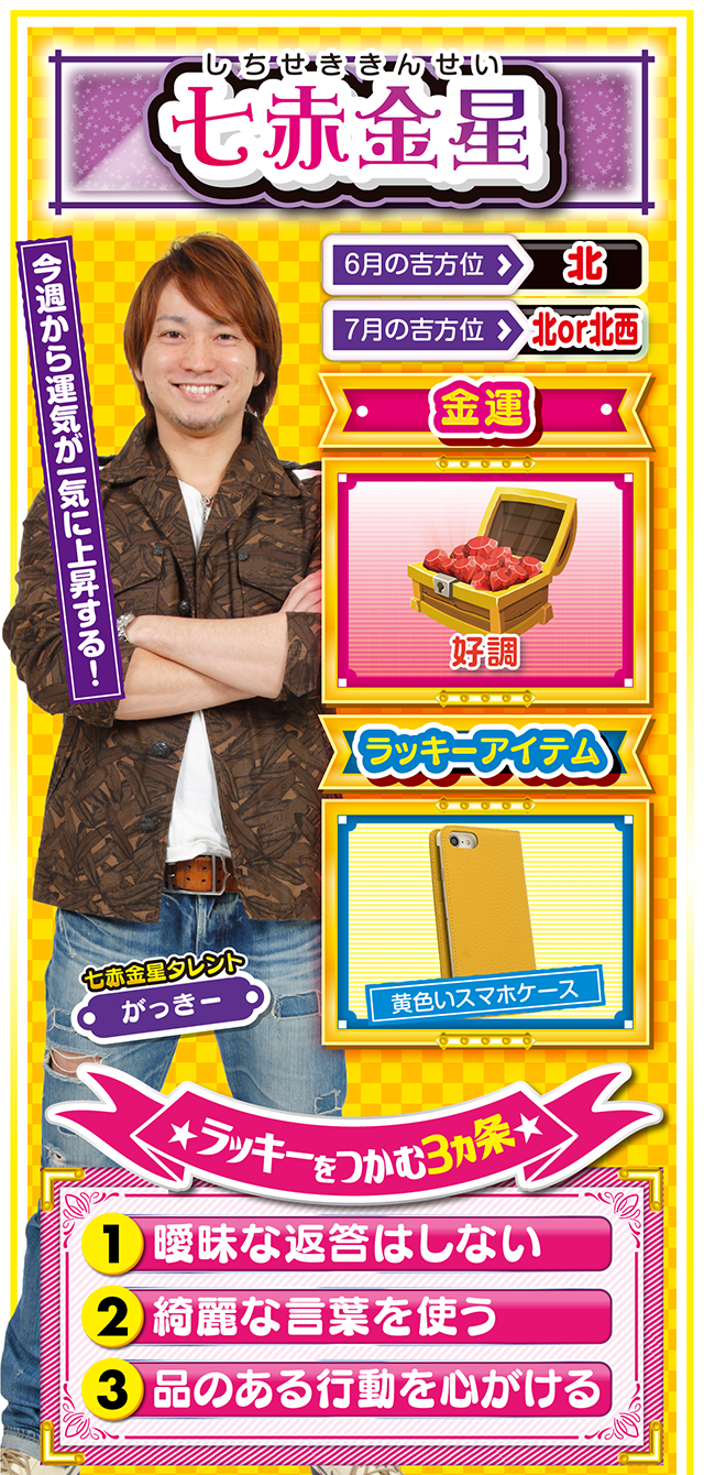 七赤金星占い結果