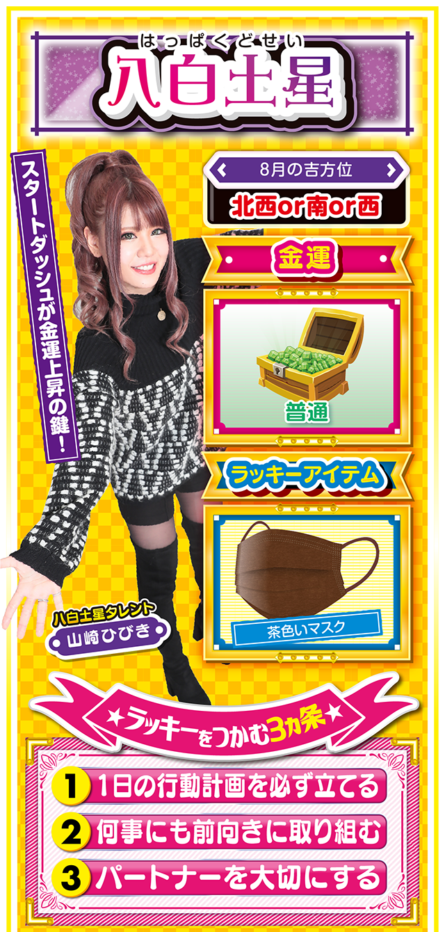 八白土星占い結果