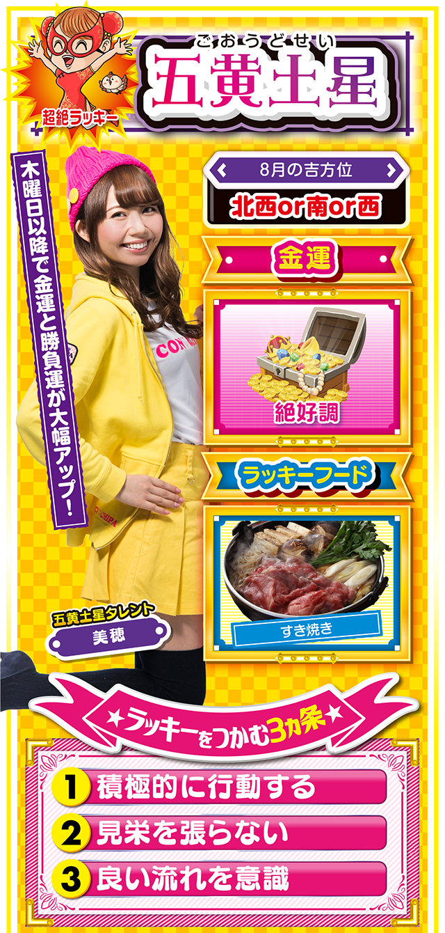 五黄土星占い結果