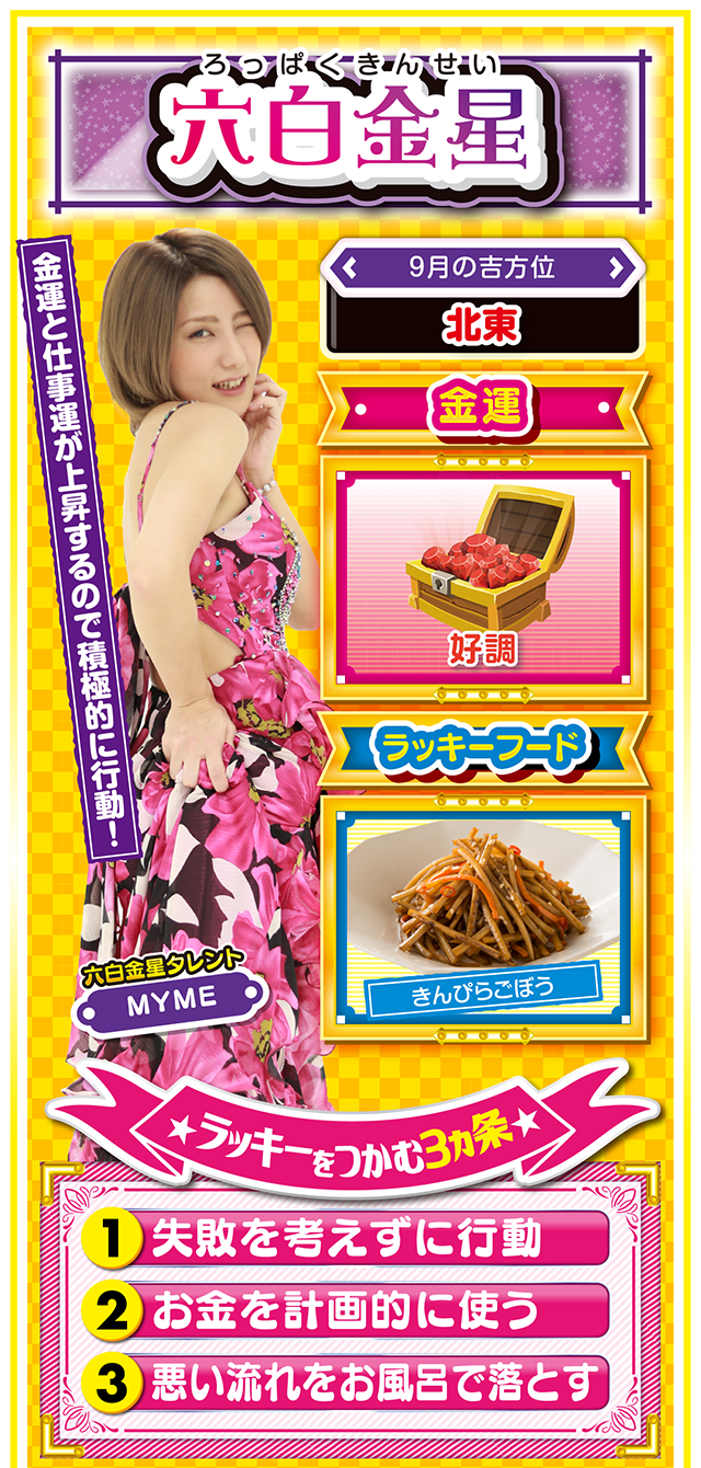 六白金星占い結果