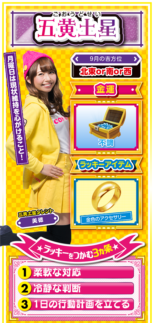 五黄土星占い結果