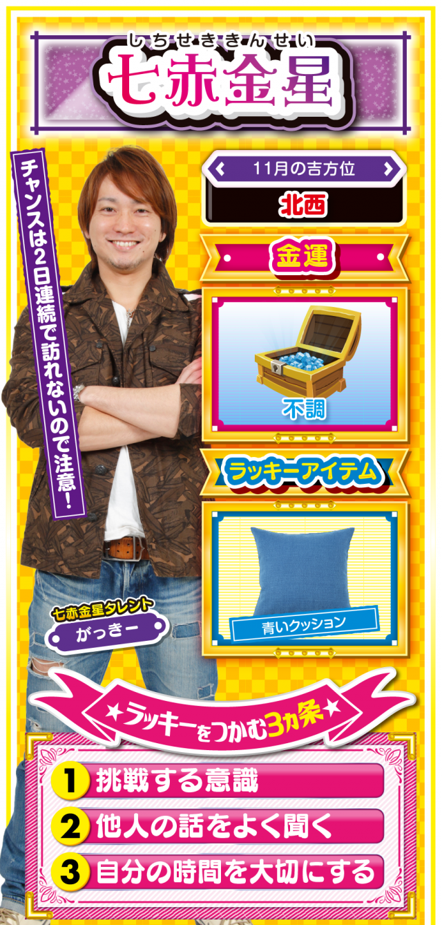 七赤金星占い結果