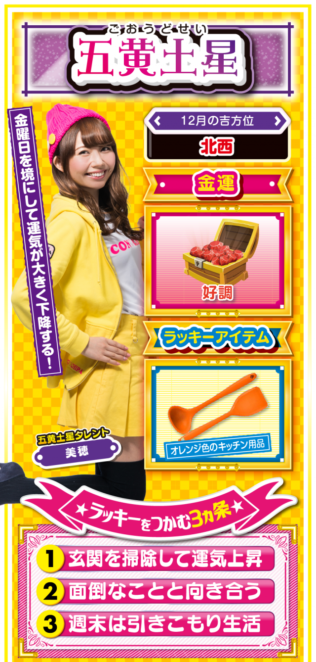 一白水星占い結果