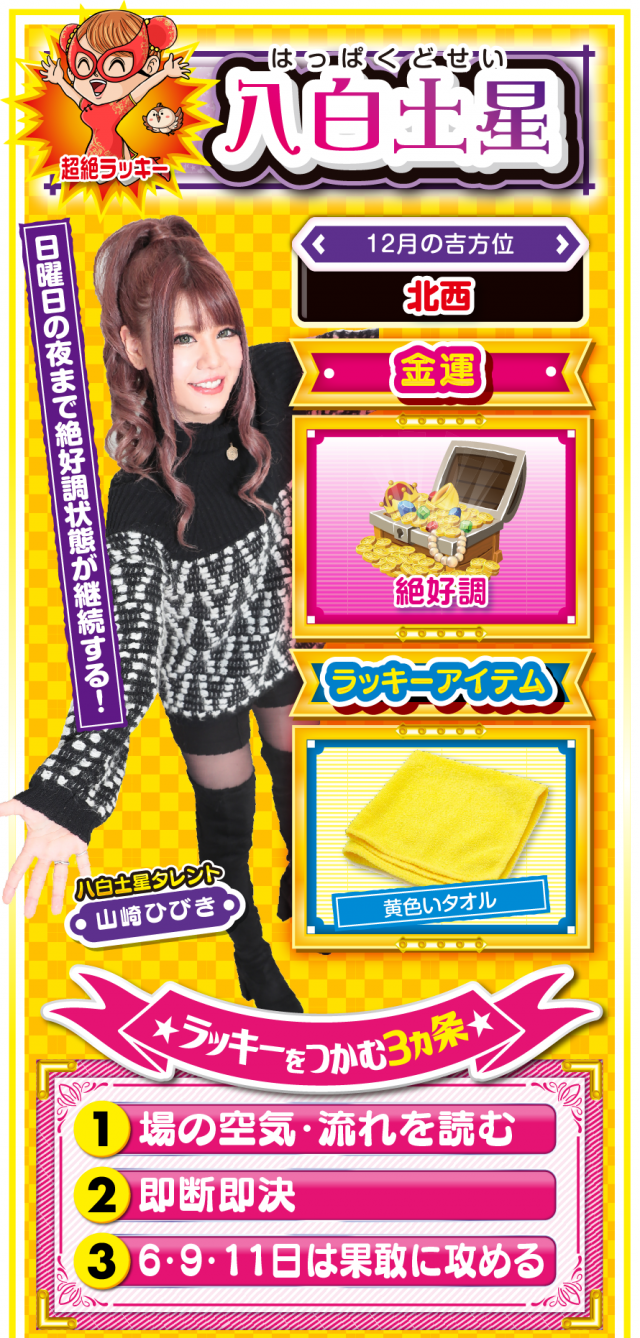 一白水星占い結果