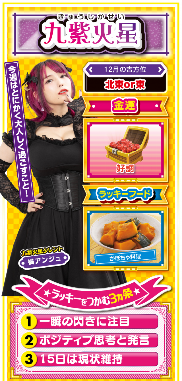 九紫火星占い結果