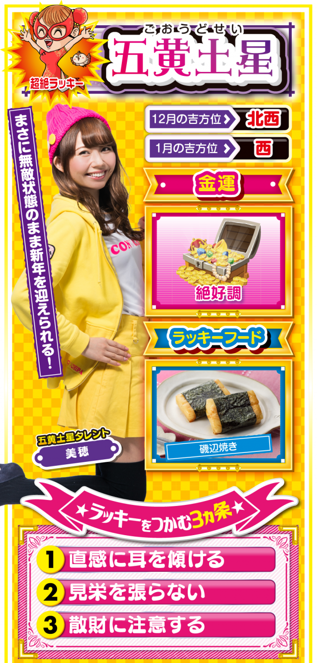 五黄土星占い結果