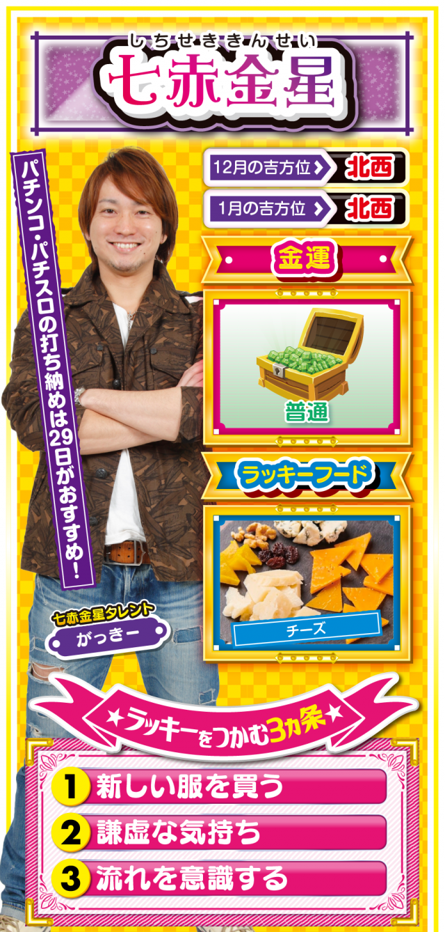 七赤金星占い結果