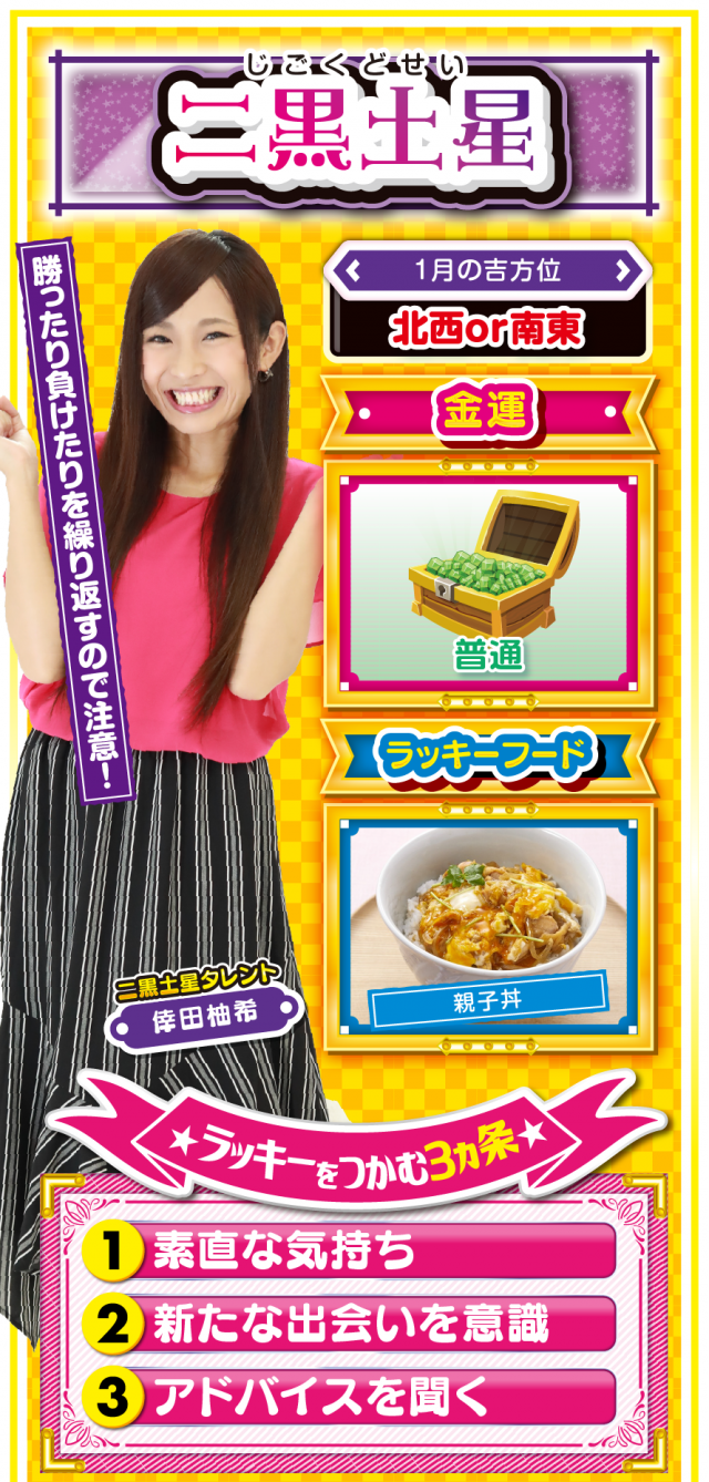 二黒土星占い結果