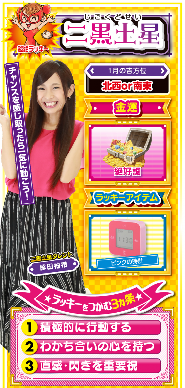 二黒土星占い結果