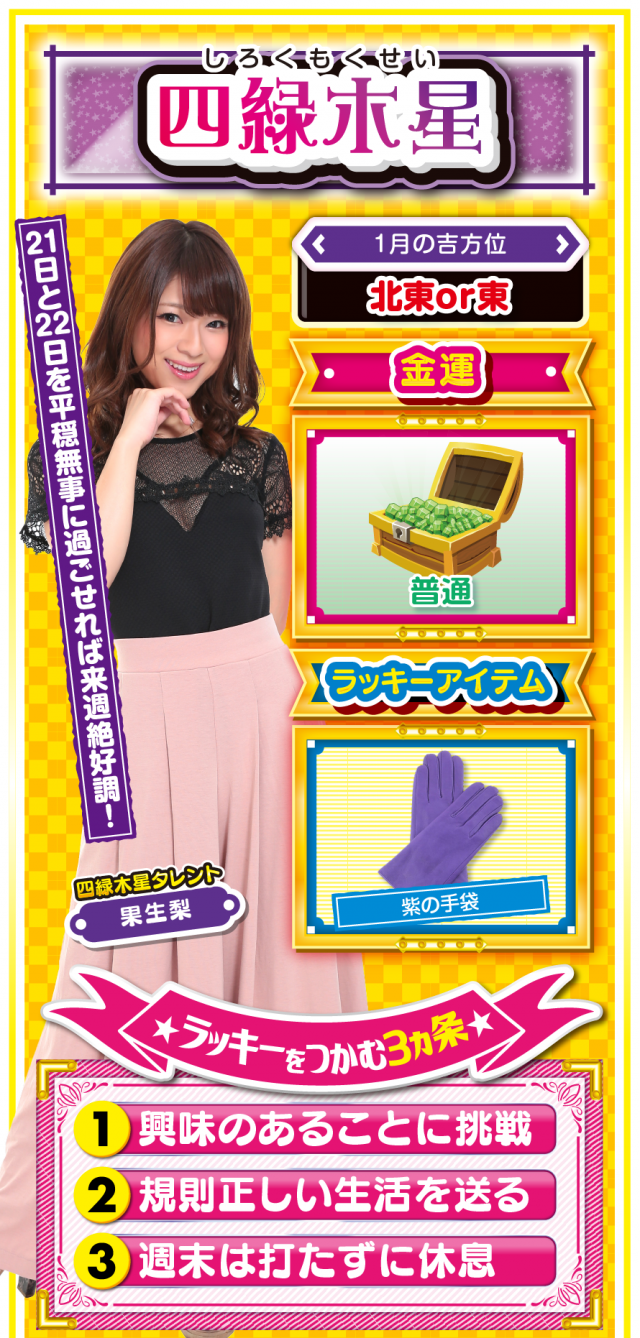 四緑木星占い結果