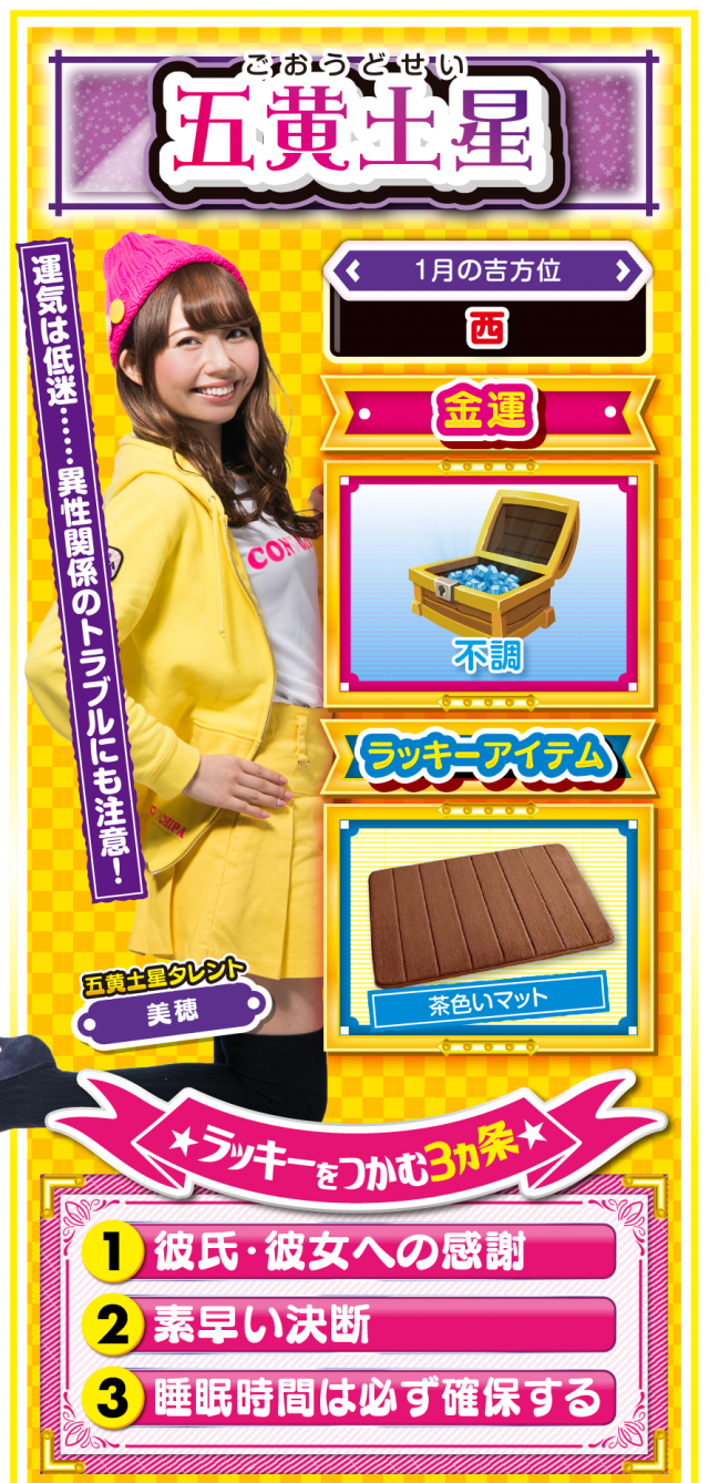 五黄土星占い結果