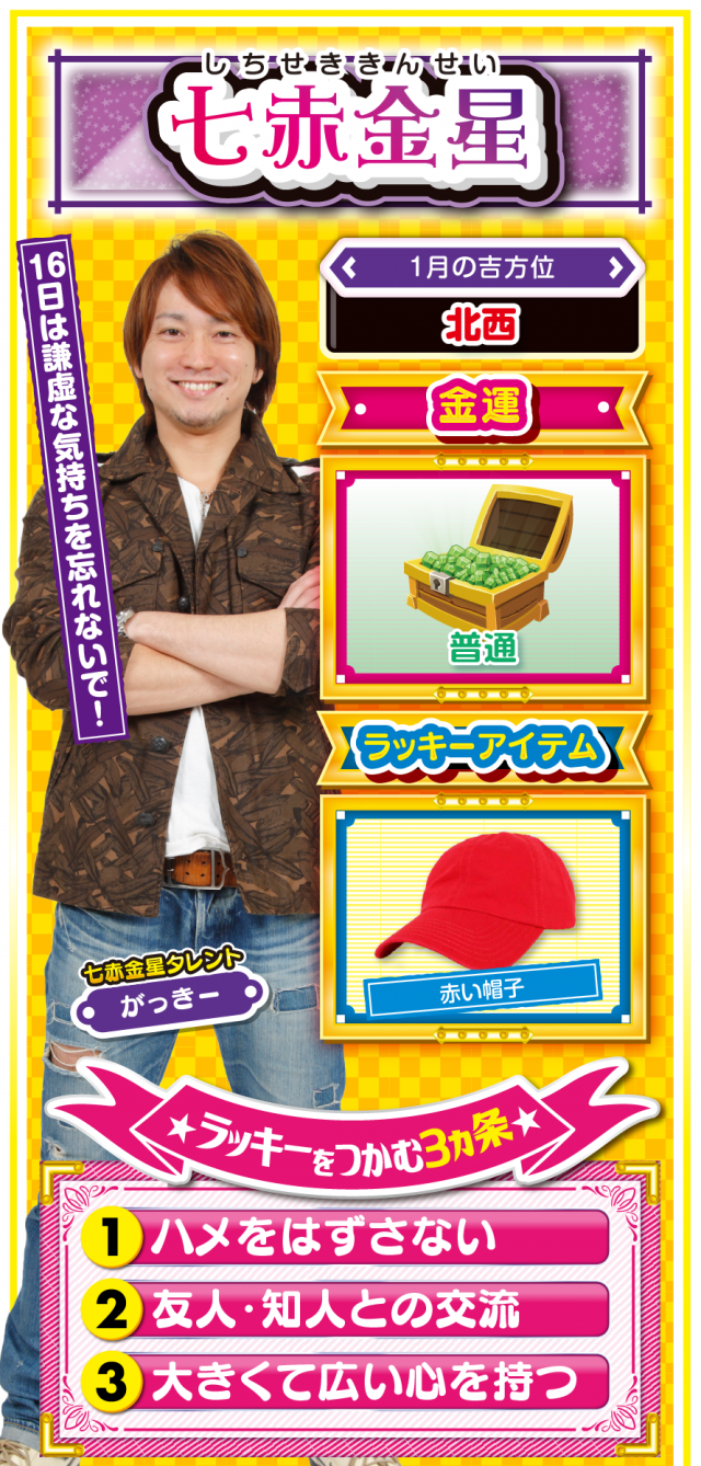 七赤金星占い結果