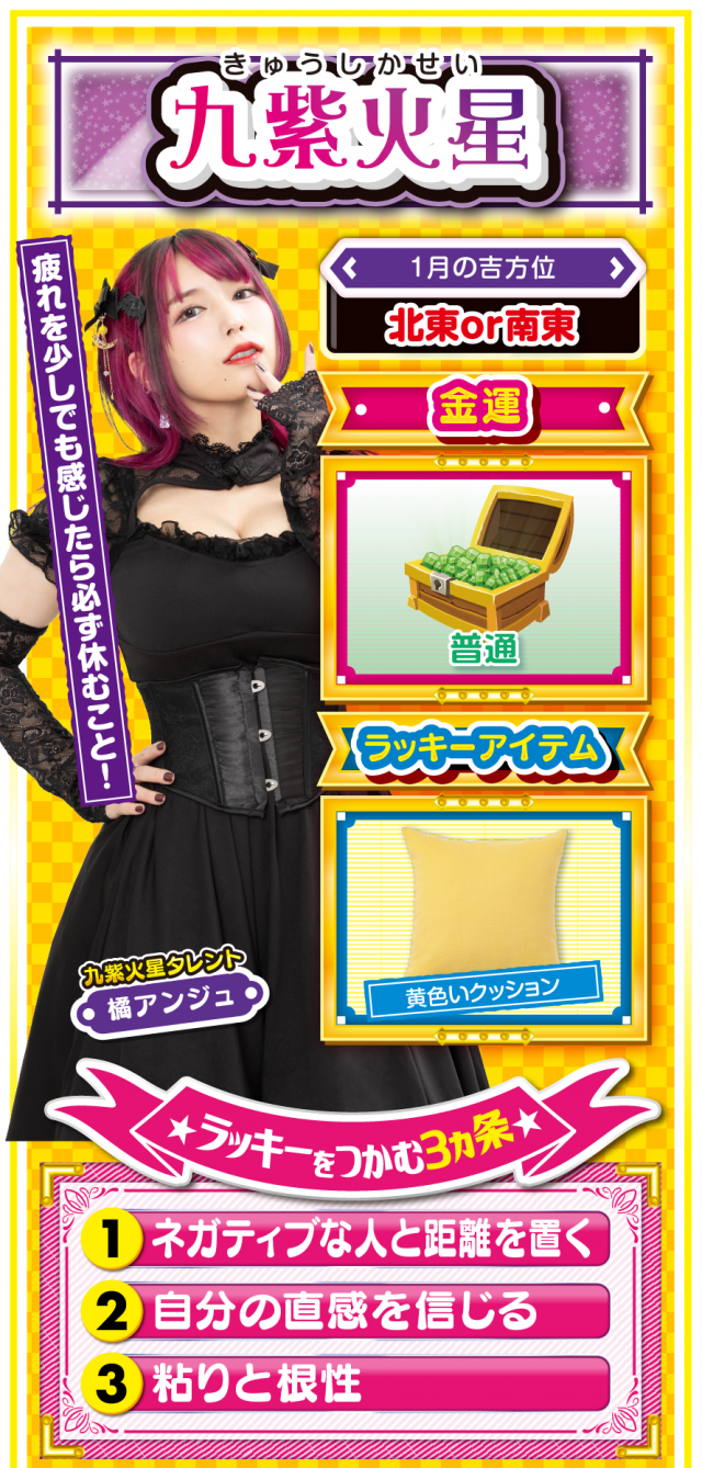 九紫火星占い結果