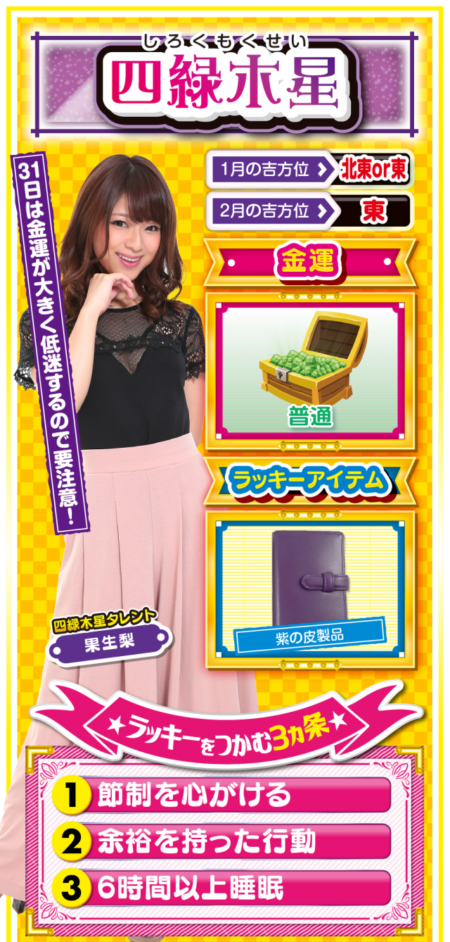 四緑木星占い結果