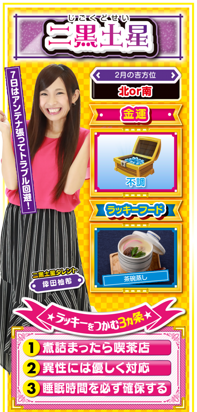 二黒土星占い結果