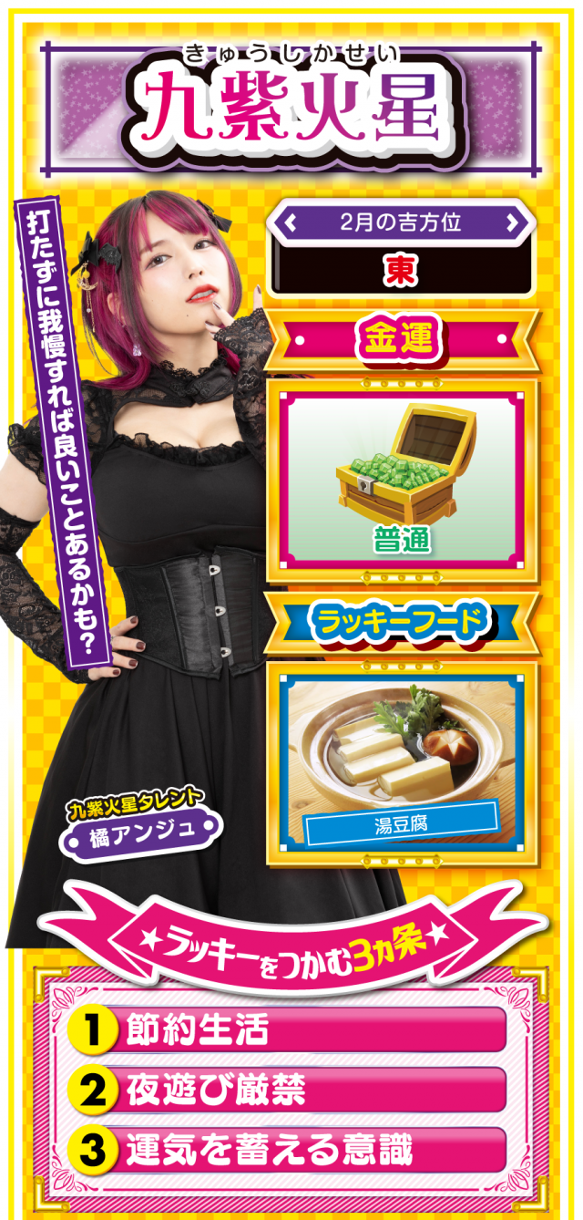 九紫火星占い結果